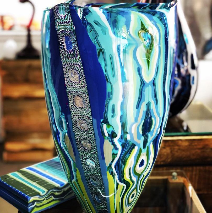 Maui Hawaii Glass Blowing Hand Blown Glass Art Made on Maui