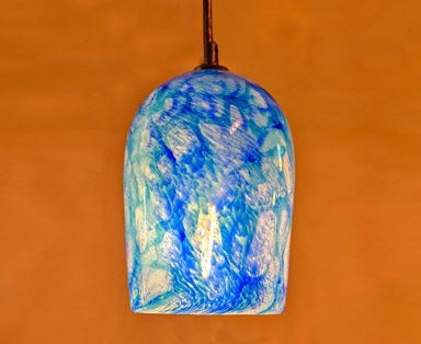 Ocean Blue Pendant Appx 7 In Tall By 5 In Wide Feature Image
