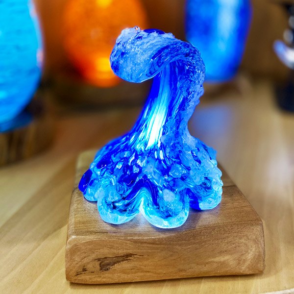 Blue Wave Appx 7.5” tall 7” wide